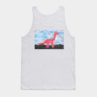 Pink Dino Tank Top